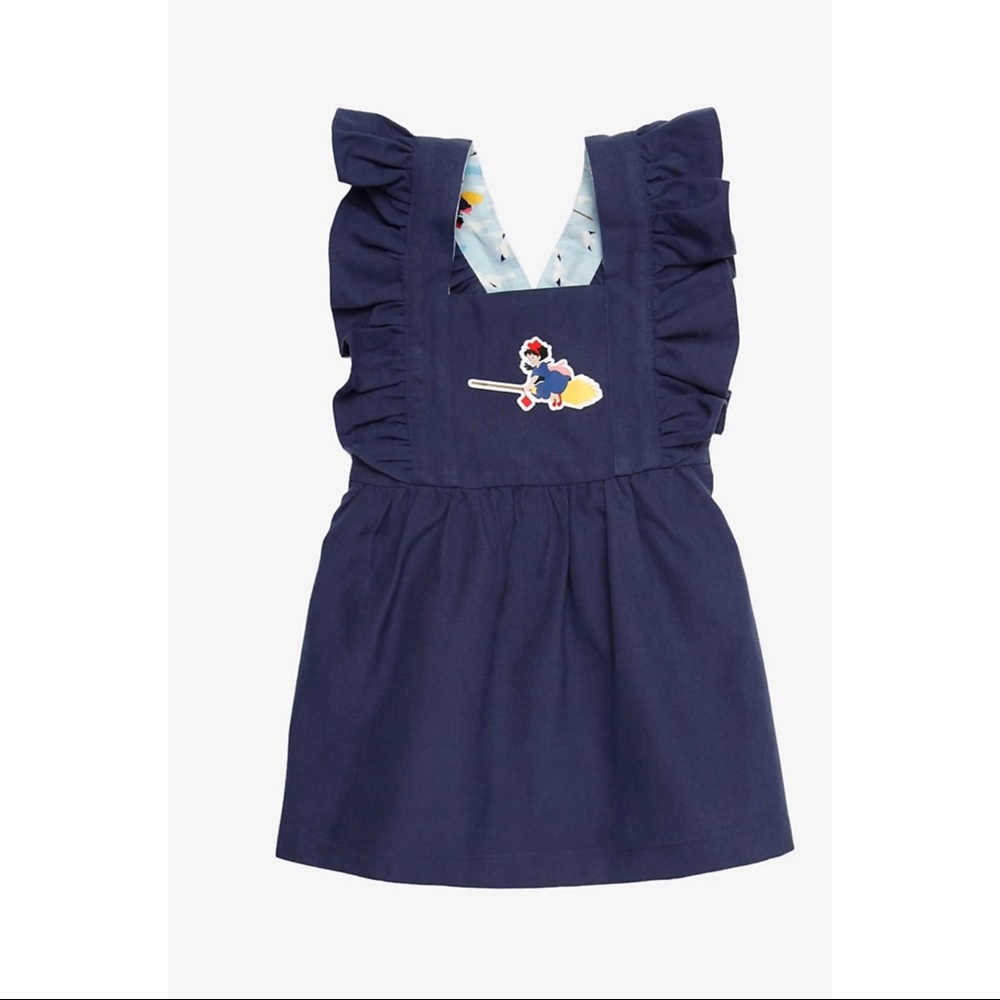 Our Universe Studio Ghibli Kiki's Delivery Service Ruffle Toddler Dress